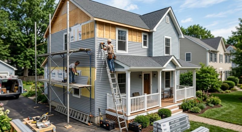 Vertical Siding Replacement in West Hartford, CT